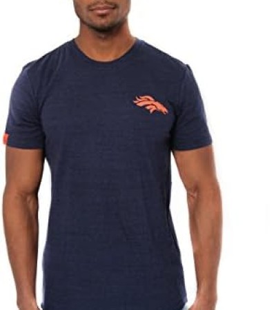 Ultra Game NFL Men’s Super Soft Space Dye T-Shirt