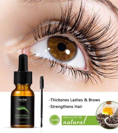Eyelash Growth Essential Oil Nourish Hair Essential Oil Eyebrow Growth Natural Castor Oil Oil