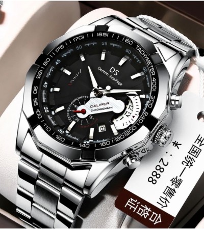 Men's Waterproof Luminous Sport Quartz Stainless Steel Watch Men Casual Business Watch Boyfriend jam tangan lelaki